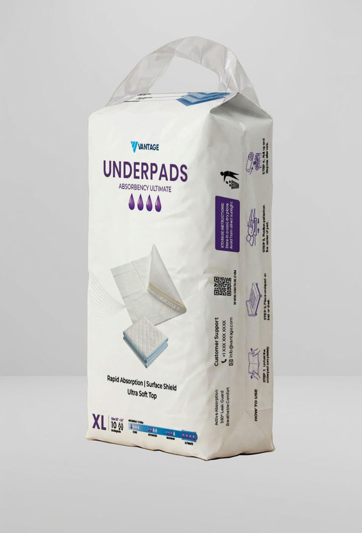 Disposable Underpads - XL - 20 pcs/bag